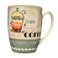 Printed French Country Kitchen Ceramic Coffee Mug- Multicolor