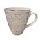 Ceramic Rustic Flare Stoneware Coffee Mug- White
