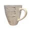 Ceramic Rustic Flare Stoneware Coffee Mug- White