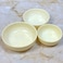 Dynasty Melamine Marble Designed 6.5 Inch Rim Bowl (Single Piece)- Ivory