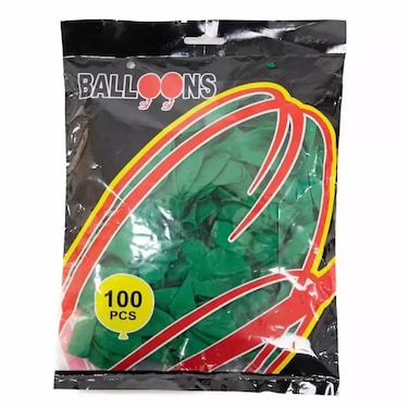 Balloons Decoration Wedding, Birthday Party, Party Occasion, 100Pcs, Green Pack Of 3