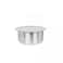 Raj Quality Kitchenware Aluminium Cookware Pots, Cooking Pot With Aluminium Lid, Size 22X12Cm