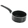 Beefit Aluminium Non-Stick Saucepan With Lid, Black Color &amp; White Dots - 16Cm