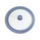 Kovar Universal Silicone Glass Lid Covers 3In1 For Pots And Pans Sized 28Cm, 30Cm And 32Cm- Gray