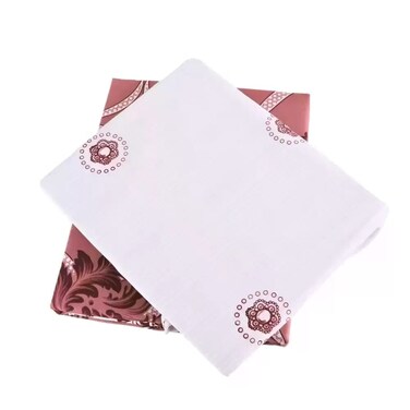 Home Essential 3Pc Set, One Flat Bed Sheet And Two Standard Pillow Case 230X250Cm Bed Sheet 50X75Cm Pillow Case