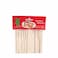Bamboo Skewers, Disposable Natural Bamboo, Barbecue Skewers, Size 34Cm- 25Pcs