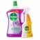 Antibacterial Power Floor Cleaner Lavender Saint 3Ltr+500Ml Lemon Squeeze Cleaner