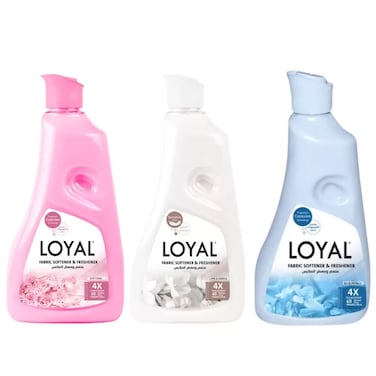 Loyal Soft Pink Fabric Softener in Assorted Fragrance- 3Ltr (Customer May Receive Any Fragrance)