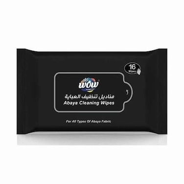 Abaya Cleaning Wet Wipes For All Types Of Abaya Fabric- 16pcs
