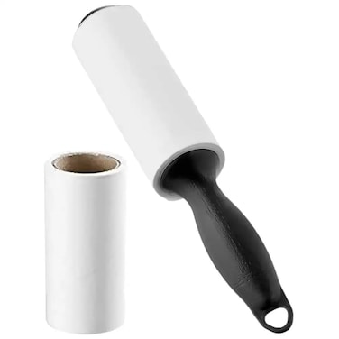 Lint Roller For Cleans Out Dust, Dandruff On Clothes, Carpets &amp; Beds, 60 Sheets Per Roll - Pack Of 3 Rolls