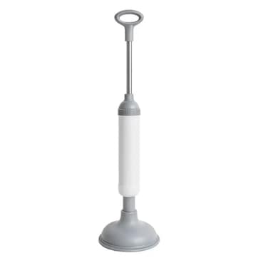 High Pressure Rubber Drain Vacuum Plunger With Strong Suction Power- Gray