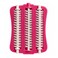 Plastic Handheld Cleaning Roller Carpet Cleaning Brush With Dust Crush Collector- Red