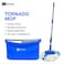 Kovar 360&Acirc;&deg; Spinning 2 Way Drive Tornado Spin Mop With Bucket- Blue
