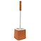 Zhongxing Deep Cleaning Long Handle Toilet Brush With Holder- Peach