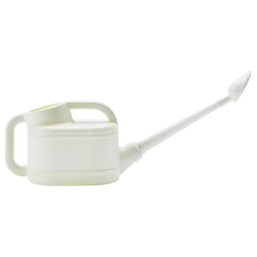 Garden Watering Long Mouth Watering Can For Indoor And Outdoor Plants Gardening White- 4.55Ltr
