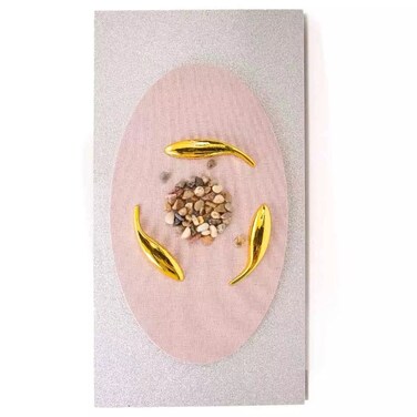 Silver Glittery Wall Decor Wooden Frame Pink Sphere Wall Decor Frame