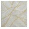 Decorative White Marble Texture With Yellow Veins Designed Wall Sticker Wallpaper- 60X60Cm
