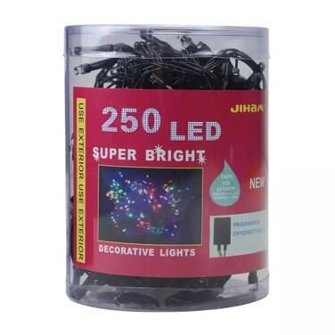 Jiham Super Bright Decorative Lights With Programmer &amp; Different Functions - 250 Led Lights