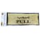 Italo Golden Pull Printed Sticker- 28X11Cm