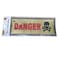 Italo Golden Danger Printed Sticker With Symbol- 28X11Cm