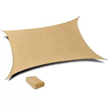 Rectangular Sun Shade Sail Waterproof Durable Sunscreen Canopy Uv Block For Outdoor Use