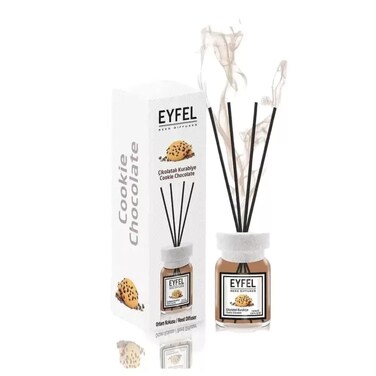 Eyfel Reed Diffuser Cookie Chocolate Perfume Aroma Home Fragrance- 120Ml