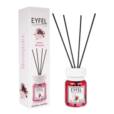 Eyfel Reed Diffuser Bouquet Perfume Aroma Home Fragrance- 120Ml