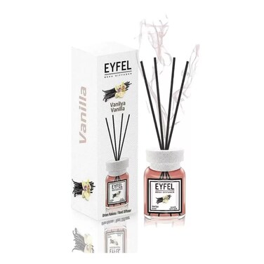 Eyfel Reed Diffuser Vanilla Perfume Aroma Home Fragrance- 120Ml