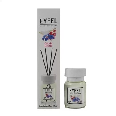Eyfel Reed Diffuser Liquid Home Fragrances Orchid Fragrance With Sticks- 120Ml