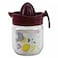 Bager Sapphire Lemon Squeezer, Glass Multifunctional Squeezer- 425ml