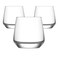 Lav Lal Sturdy And Durable Transparent Drinking Glass 345CC- 3pcs