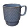 Bosmarlin Large Ceramic Stackable Coffee Mug- Blue
