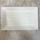 Dynasty Melamine Italy Designed 10 Inch Matt Finish Medium Tray- White