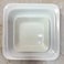 Dynasty Melamine Italy Designed 9 Inch Square Plate- White