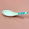 Sarvah Melamine 5.5 Inch Coring Ware Floral Designed Spoon- White
