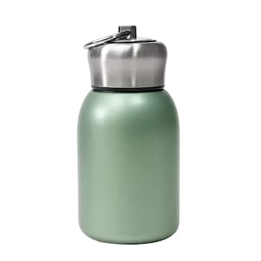 Wenffbbou Mini Stainless Steel Vacuum Insulated Water Bottle- Green