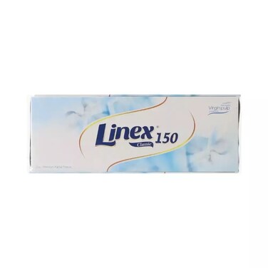 Linex Classic Soft Tissues, Facial Tissues 150 Sheets X 2 Ply - 1 Box