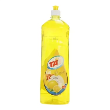 Taj Dishwashing Liquid with Lemon Scent Powerful Cleaning Liquid- 1Litre