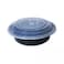 Ecno Pack Disposable Foodpack Round Container With Lid, Black Color- 5Pcs