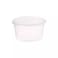 Ecno Pack Disposable Microwave Container Clear Round Food Storge Container- 450Ml Pack Of 5