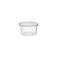 Ecno Pack Disposable Microwave Container Clear Round Food Storge Container- 450Ml Pack Of 5
