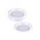Ecno Pack Disposable Round Plastic Food Serving Plates 10 Inch- 20 Pieces