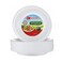 Kovar Disposable Round Foam Plates Eco-Friendly And Lightweight- White 10-Inch Pack Of 25Pcs