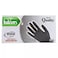Falcon Black Vinyl Gloves, Powder Free &amp; Single Use Gloves, Medium Size - Box Of 100 Gloves
