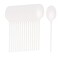 Hotpack Plastic Spoon Disposable White Spoons 16Cm- 50Pcs