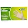 Falcon Pre Powdered Vinyl Examination Hypo Allergenic Disposable Gloves, Large- 100 Gloves