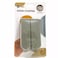 Italo Door Stopper, Non-Toxic Doorstops Plastic Door Stopper Line Design, 2Pcs, Gray