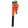 Kovar Adjustable Rubber Grip Heavy Duty Pipe Wrench- 14Inch