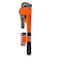 Kovar Adjustable Rubber Grip Heavy Duty Pipe Wrench- 14Inch