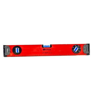 Kovar 18 Inch Water Level Indicator Aluminium Magnetic Level Scale- Orange